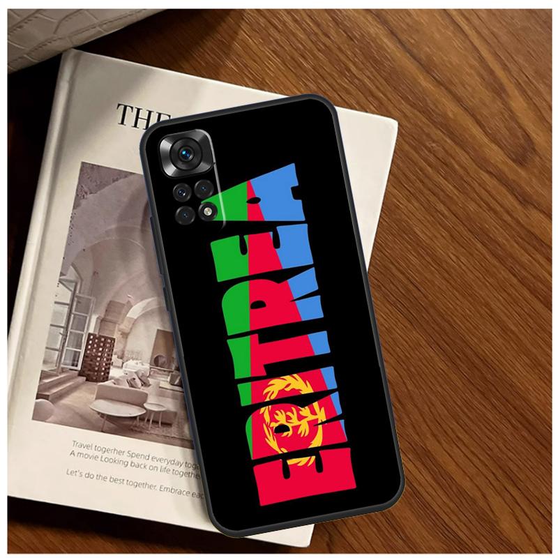 Eritrea Flag Case For Xiaomi Redmi Note 14 13 9 10 11 12 15 Pro Plus Cover For Redmi 15 C 13C 12C 10C 14C