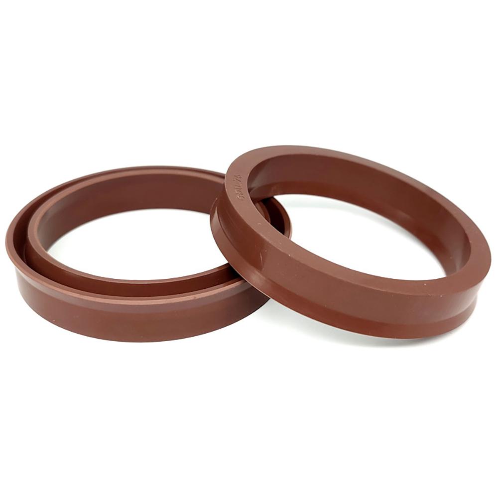 YXD/ODU/Y Hydraulic Oil Seal FKM Seal Gasket Brown Rubber High Temperature&Wear-Resistant Seal Gasket OD 16-130mm Thick 8-18mm