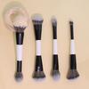 Doppelendiger F4 Kontur-Gesichtspinsel Mehrzweck Hohe Deckkraft Make-up Pinsel Kosmetik Beauty Puder Rouge Pinsel Make-up Werkzeuge