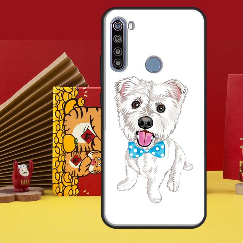 Maltese West Highland Terrier Dog Case For Redmi Note 12 10 8 9 11 Pro Cover For Redmi Note 12S 11S 10S 9S 8T 9C 10C 12C Coque