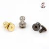 DIY Hand-Stitched Leather Handbag Accessories: Leather Toggle Studs & Alloy Monk's Head Rivets