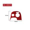 For Chevrolet Corvette 1998-04 Carbon Fiber Traction Control Frame Panel Trim 1X