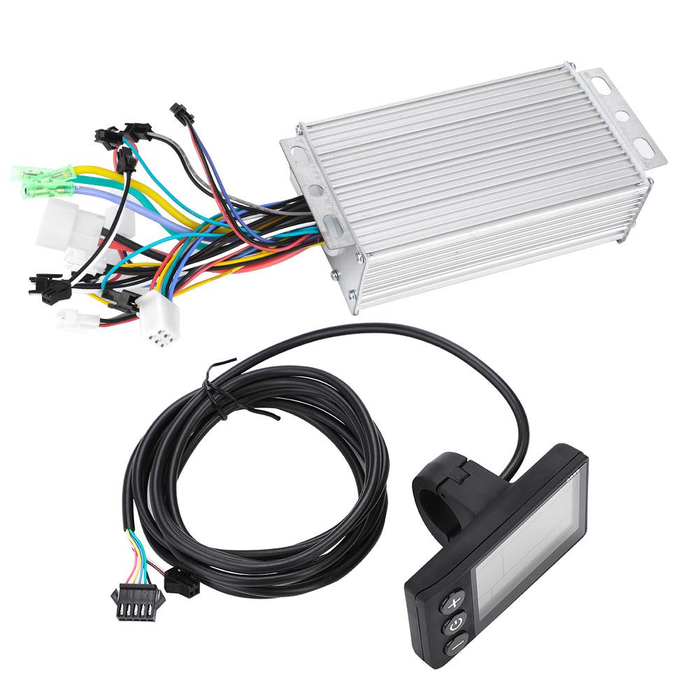 Waterproof LCD Display Panel Electric Bicycle E Bike Scooter Brushless Controller Kit