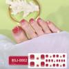 Gel Toenail Stickers Gel Manicure Stickers 3D Phototherapy Nails Semi-cured Toenail Stickers