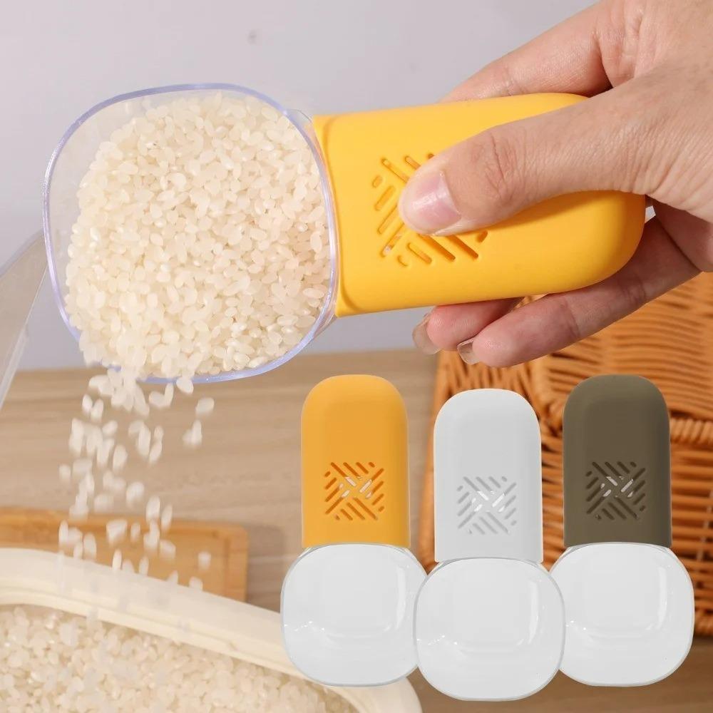 Moisture-proof And Insect-resistant With Graduated Rice Scoop Measuring Spoon Grocery  for Powder Soybean Cats Dogs Household