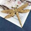 A33R-2PCS Dragonfly Silicone Mold Large Epoxy Resin Dragonfly Shape Molds 3D Unique Animal Pendant Wall Hanging Mould