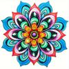 4-teiliges Wanddekor aus Holz mit Blumenmotiv, 2D-Mehrschicht-Blumenmuster, Wandbehang für Schlafzimmer, Wohnzimmer, Landhausstil