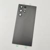 For Samsung Galaxy S22 Ultra 5G Matte Glass Battery Cover Rear Lid Back Door Housing + Original Camera Lens Glue Adhesive