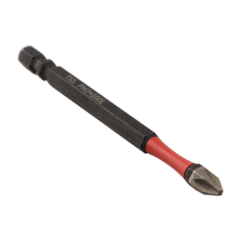 2PCS Screwdriver Bit PH2 50/65/100mm Impact-Screwdriver Bits Magnetic-Phillips Driver Drill Head Tool Accessory Series