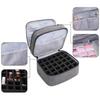 Nail Polish Storage Bag Essential Oil Bag Portable Cosmetic Nail Care Kit Nail Care Tool Storage Box 30 Compartment