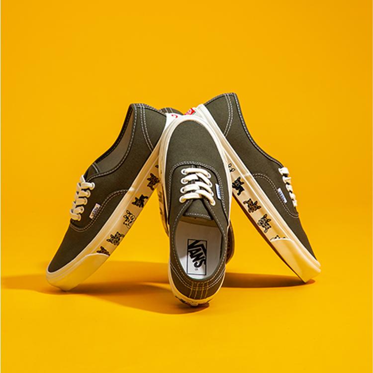 Vans Authentic 44 DX Anaheim Factory - Olive Best Friend Unisex Sneakers Green VN0A5KX4OLV