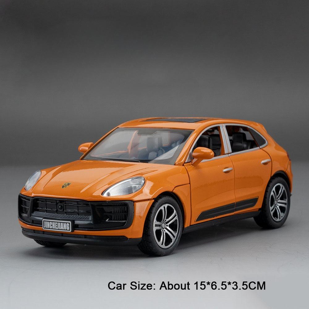 1:32 Scale Panamera Macan Model Car Toy Sound Light Doors Opened Alloy Diecast Sports Cars Models Home Decor Decoration