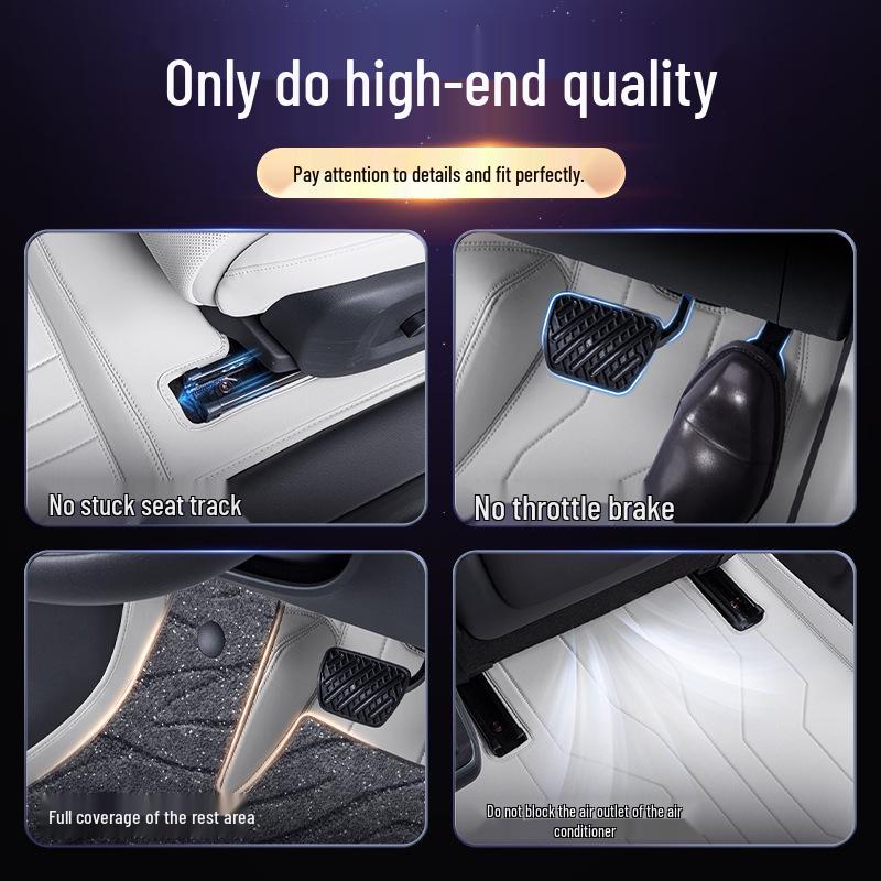 Full Coverage Floor Mats & Trunk Mat for 2025 Geely Galaxy Starshine 6
