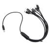 6 in 1 USB Type C Splitter Cable Fit for IPad Air 4 5 Mini 6 Tablet USB C Multi Charging Cable 1.6ft PVC Fast Charging
