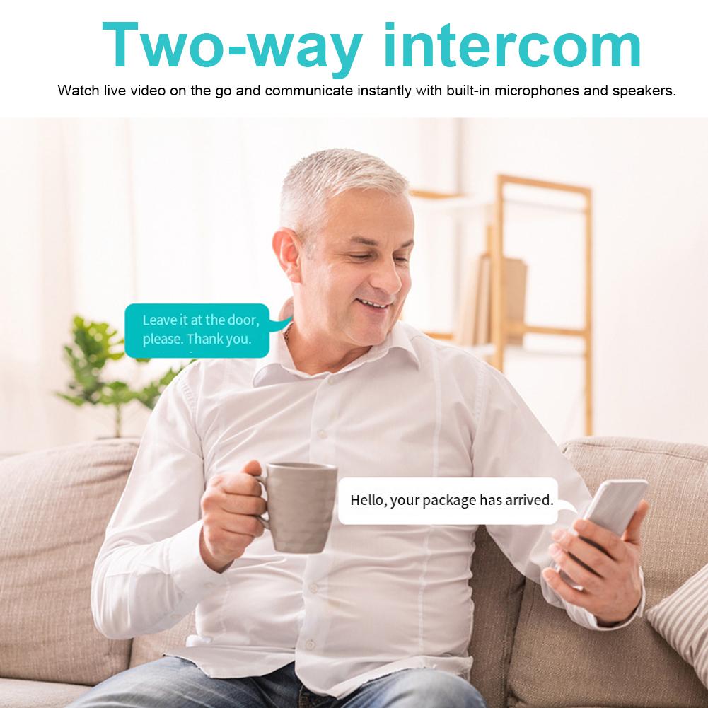 

Video Doorbell Camera 2-Way Audio Wireless Doorbell Camera PIR Motion Detection for Home China Mainland