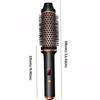 3 In 1 Thermal Brush Heated Curling Iron Brush Ceramic Hair Curler Roller Volumizing Brush Curling Comb Double PTC Curling Brush