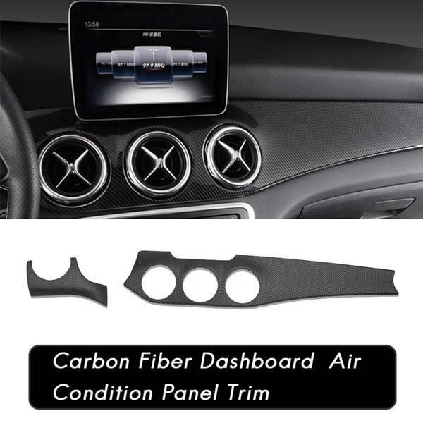 

Pair of Air Vent Trim Stickers for Left-Hand Drive Mercedes CLA C117 & GLA X156 None