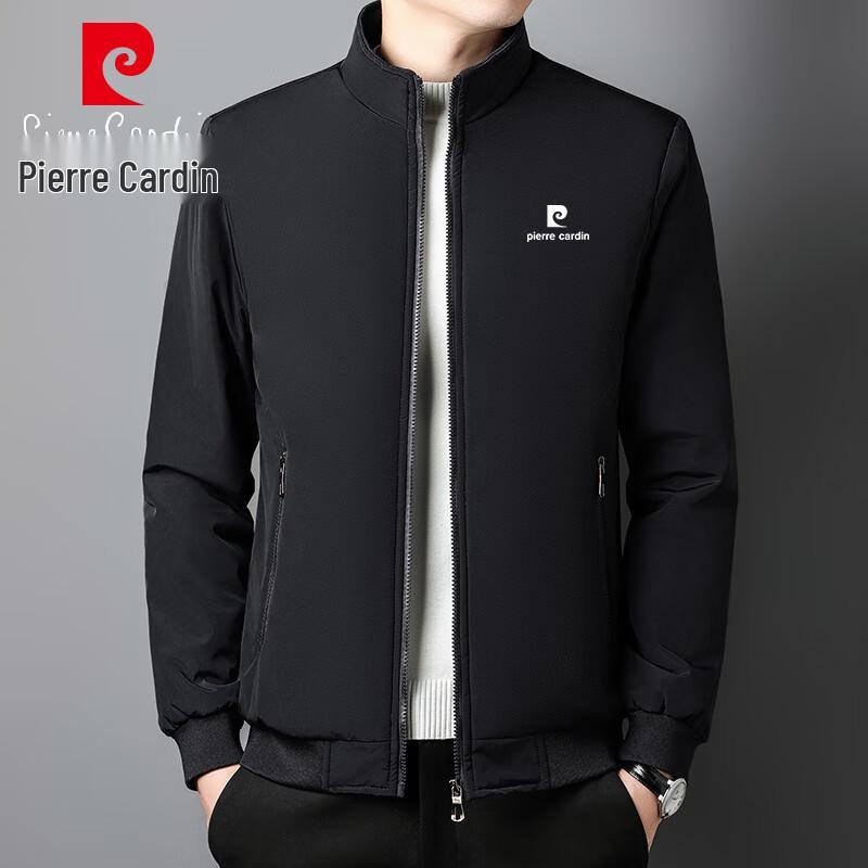 Pierre Cardin Men's Thickened Warm Stand Collar Casual Padded Jacket
