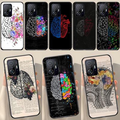 Art Cerveau Pour POCO X5 X3 F5 Pro X4 F4 GT M5s C40 F3 Étui Pour Xiaomi 13 Lite 12 11T 12T Pro 12X Coque