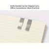 Stainless Steel Lockable Cutting Knife Small Portable Office Supplies Metal Paper Cutting Knife