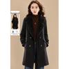 Kebier Reversible Slimming Wool Blend Winter Coat