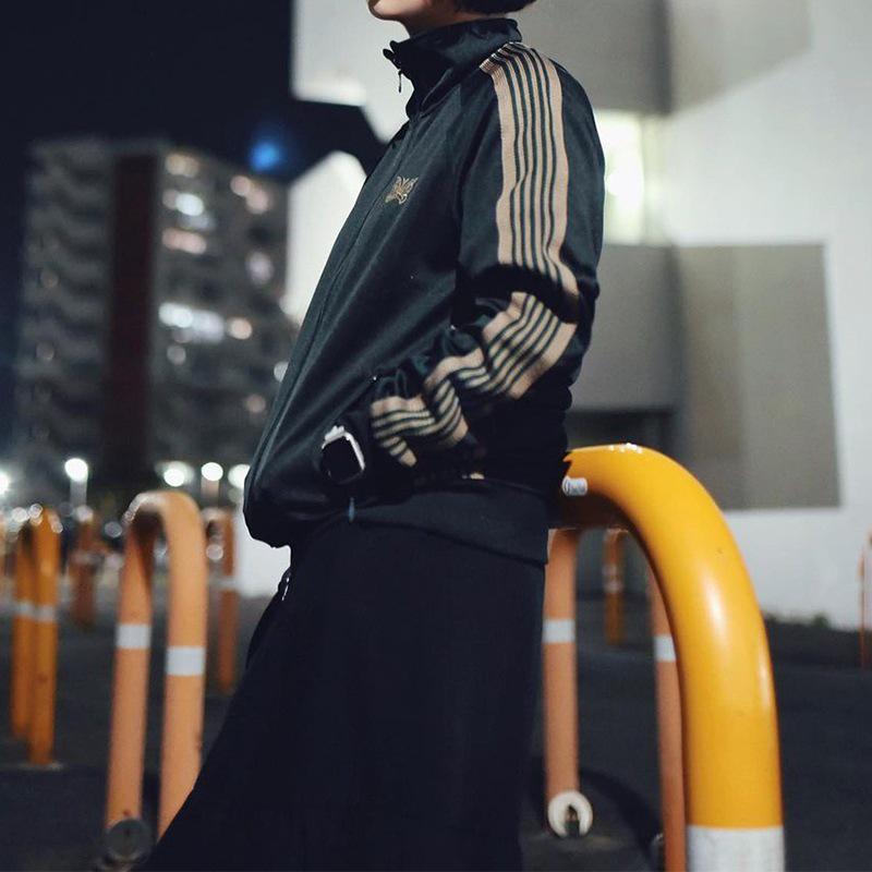 NEEDLES TRACK Unisex Kelebek Nakışlı Günlük Ceket - Trend Japon Markası, Her Şeyle Uyumlu Sonbahar Tasarımı