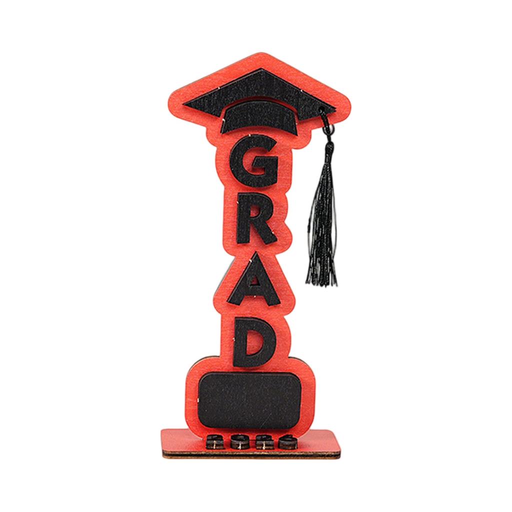 Three Dimensional 2026 Graduation Wooden Holiday Decoration Ornaments Graduation Gifts