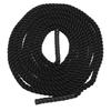 Power Battle Rope Black Lightweight Basics Battle Exercise Training Rope for Outdoor Strength Training 12m 39.4ft