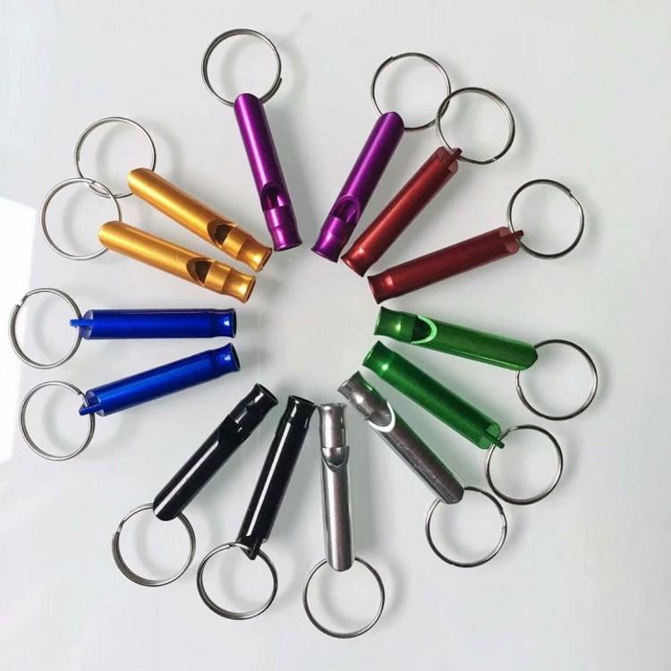 Compact Aluminum Outdoor Life-Saving Whistle