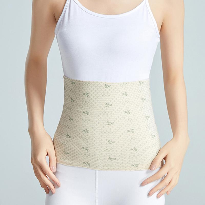 Mugwort Therapy Warm Waistband Self-Heating High Quality High Elasticity Waist Support Belt Lower Back Brace Meridian Dredging
