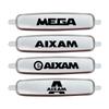 Bil Metall Säte Emblem Säte Tuning Märken Dekaler För Aixam MINAUTO CROSSLINE E AIXAM CROSSOVER MEGA CITY COUPE Biltillbehör