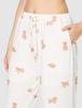 Gelato Pique Halloween Dog Print Long Pants PWCP204236 BEG Japan F Women's (Free Size)