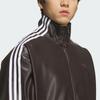 adidas Originals Faux Leather Loose Fit Jacket Unisex Black KQ5473