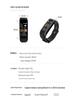 C5S Smart Bracelet: Color Screen, Heart Rate Monitor, Weather Display, Sports, Alarm Clock Smartwatch.