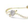Swarovski Heart With Arrow Gold Tone Bracelet 5744061