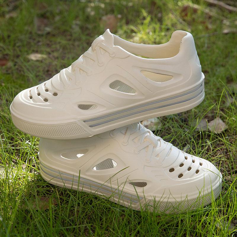 Unisex Breathable Hollow Out EVA Sneakers Lightweight Waterproof Casual Shoes for Beach & Outdoor 36