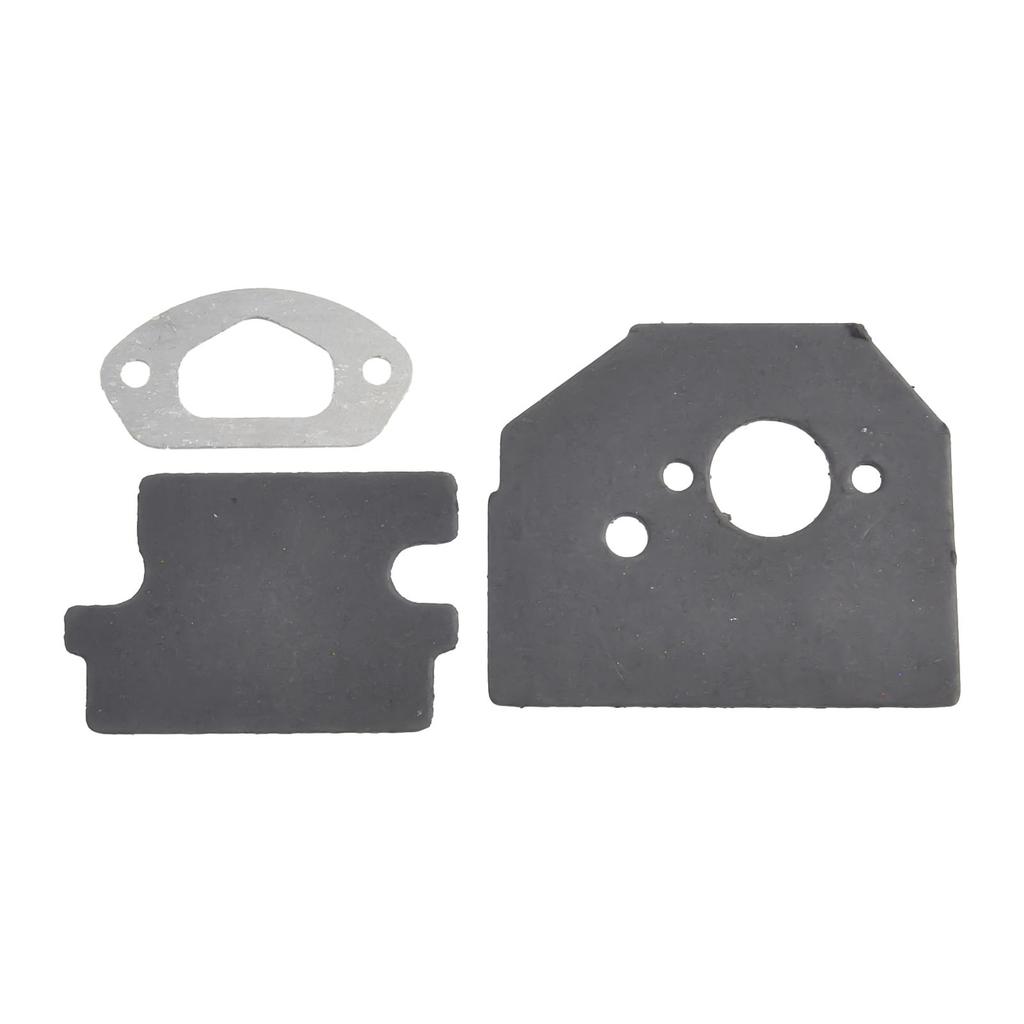 Carburetor Bracket Spacer and Inner Guide Gaskets Set Designed for Use with For Chainsaw 4500 5200 5800 Engine Parts