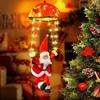 KX4B Efficient LED Santa Parachute Light Outdoor Indoor Christmas Tree Decoration