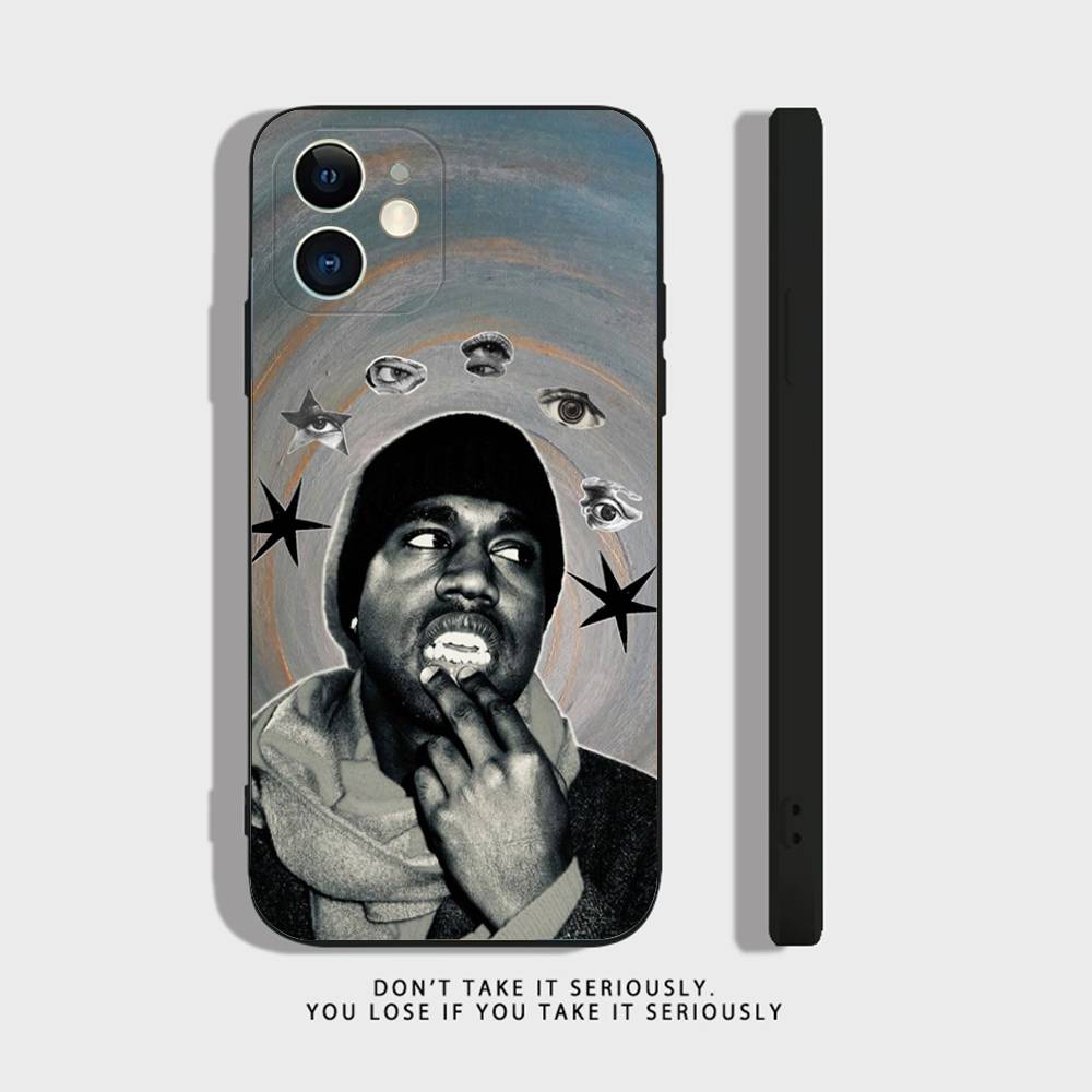 Bully Kanye West Phone Case For iPhone 17 16,15,14,13,12,11,Pro,XS,Max,XR,Plus,Mini Soft Silicone Black Shockproof iPhone17Promax