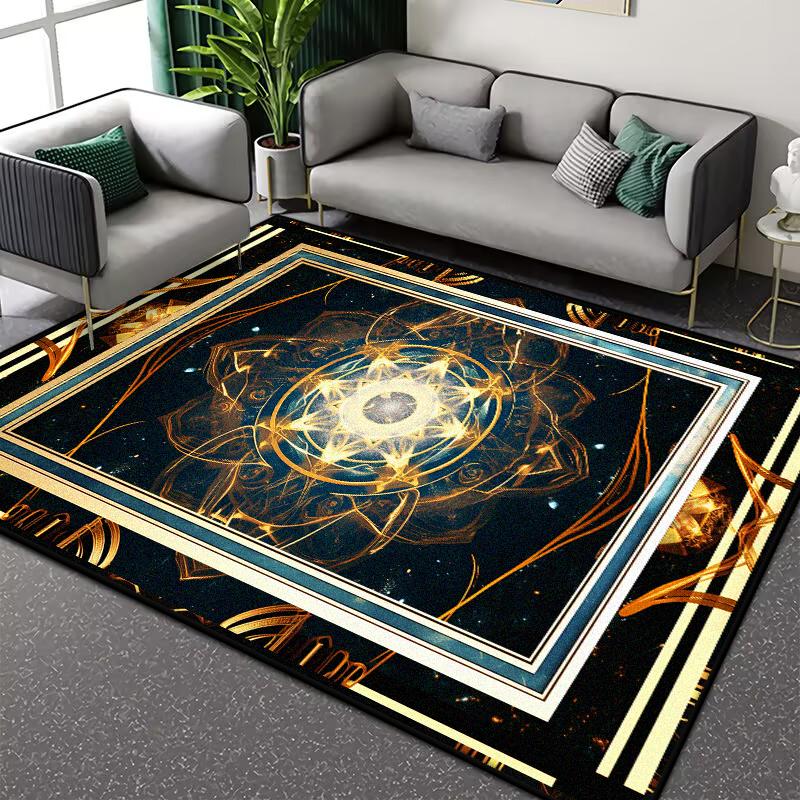 Light Luxury Large Living Room Carpet Easy Cleaning Decoration Home Modern Rugs for Bedroom Non-slip Area Rug Coffee Tables Mat