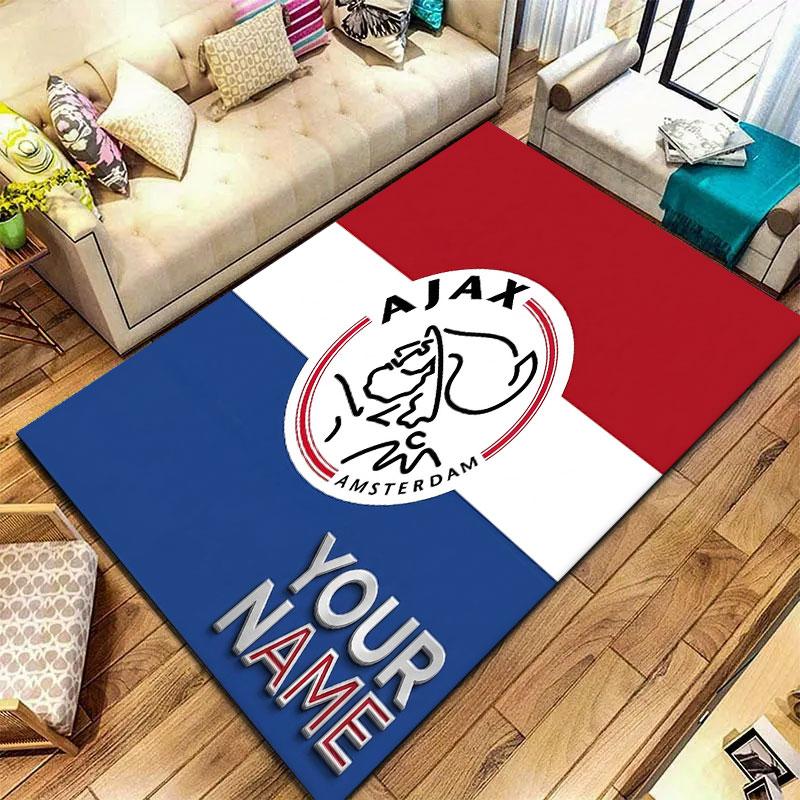 AFC Ajax Custom Name Carpet Rug for Living Room Bedroom Home Sofa Decoration,Kids Play Non-slip Floor Mat