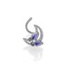 Moon Butterfly Enamel 316L Stainless Steel Nose Stud & Earring Piercing Jewelry