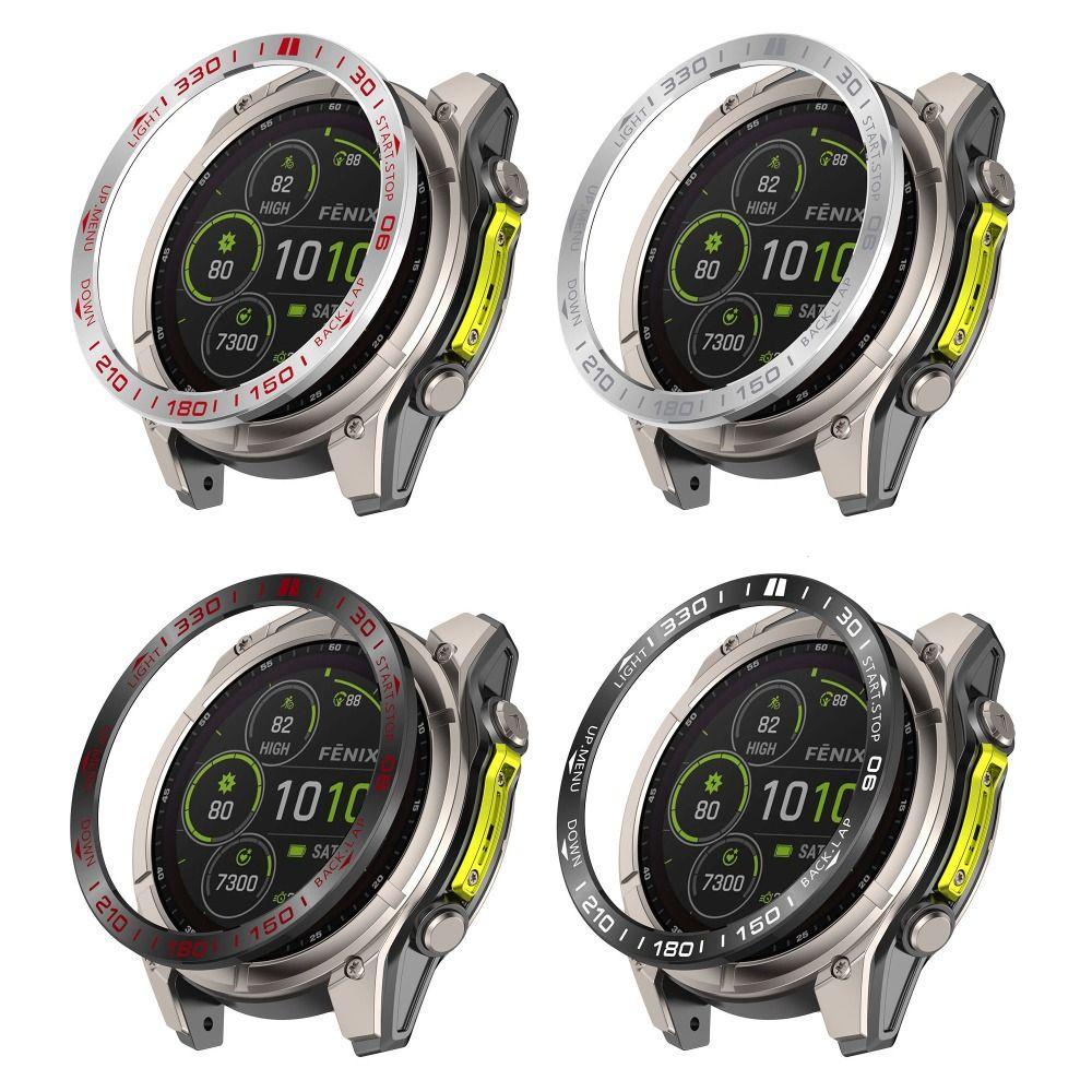 Protective Watch Bezel Ring Metal Frame for Garmin Quatix 8 47mm/51mm Smart Watch Accessories