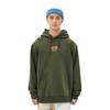 Li Ning X Star Wars Collaboration Fleece Loose Pullover Hoodie Men Hoodies Dark-Olive-Green AWDQB37-2