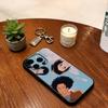 Samurai Champloo Phone Case For iPhone 17,16,15,14,13,12,11 Plus,Pro Max,XS,Soft Silicone Black Cover