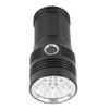 Strong Light Flashlight 10000LM 300?500 Meters LED 4 Modes Rechargeable Handheld Camping Light for