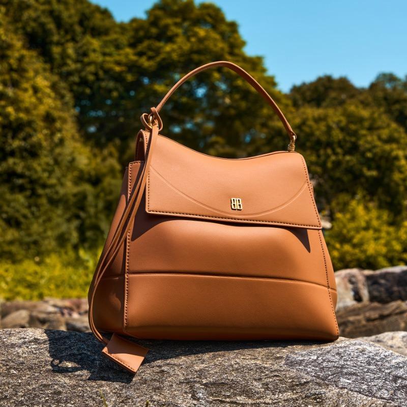 Lederhandtasche mit großem Fassungsvermögen, neue vielseitige Nische, hochwertig, für Büroangestellte, Pendlerinnen, Damenhandtasche