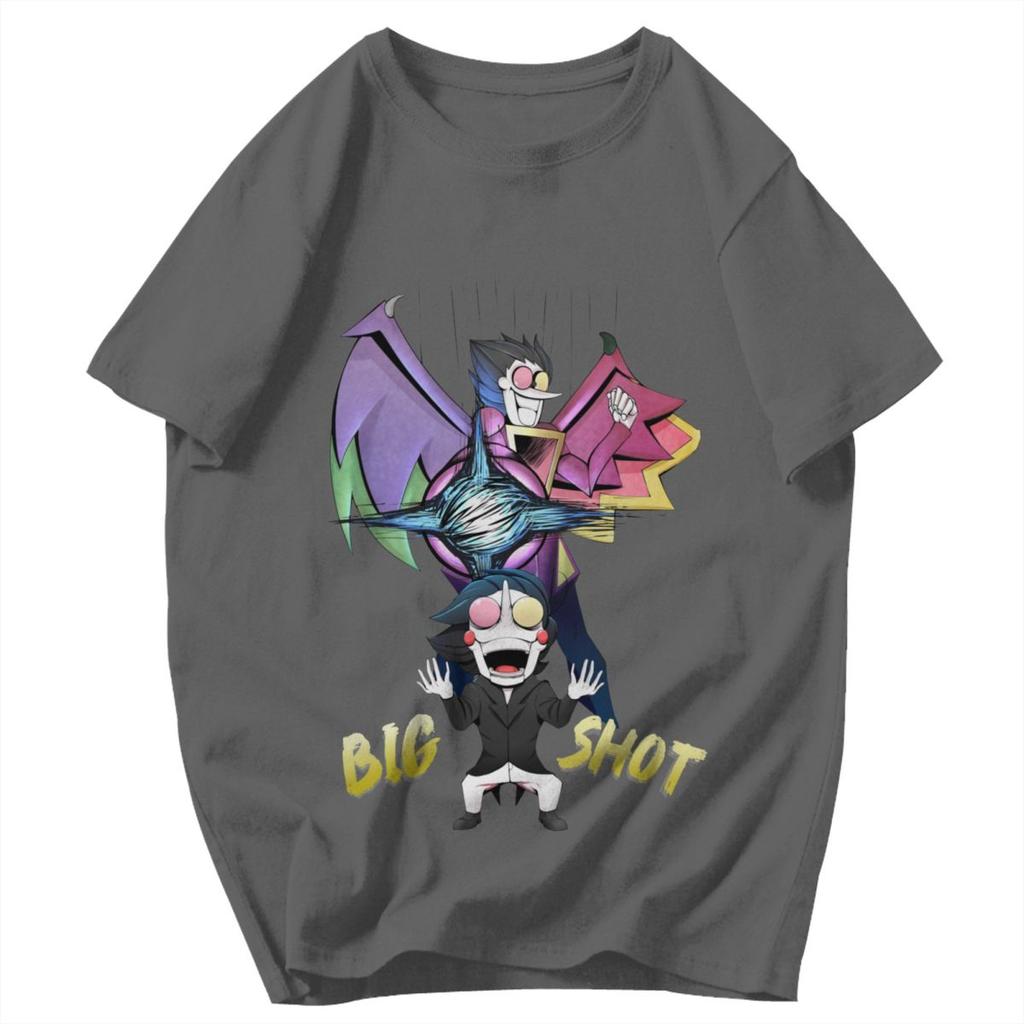 Men T Shirt Deltarune Spamton Neo BIG SHOT Cotton Y2K Graphic Quality Unisex Tops T Shirts