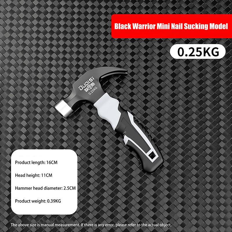 

Профессиональный мини-молоток-гвоздодер - Многофункциональный противоскользящий и ударопрочный дизайн с магнитным наконечником для деревообработки и DIY-проектов
