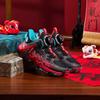 Anta Kids Non-Slip Low-Top Basketball Shoes Kids sneakers Black Blue Red 312419957-1